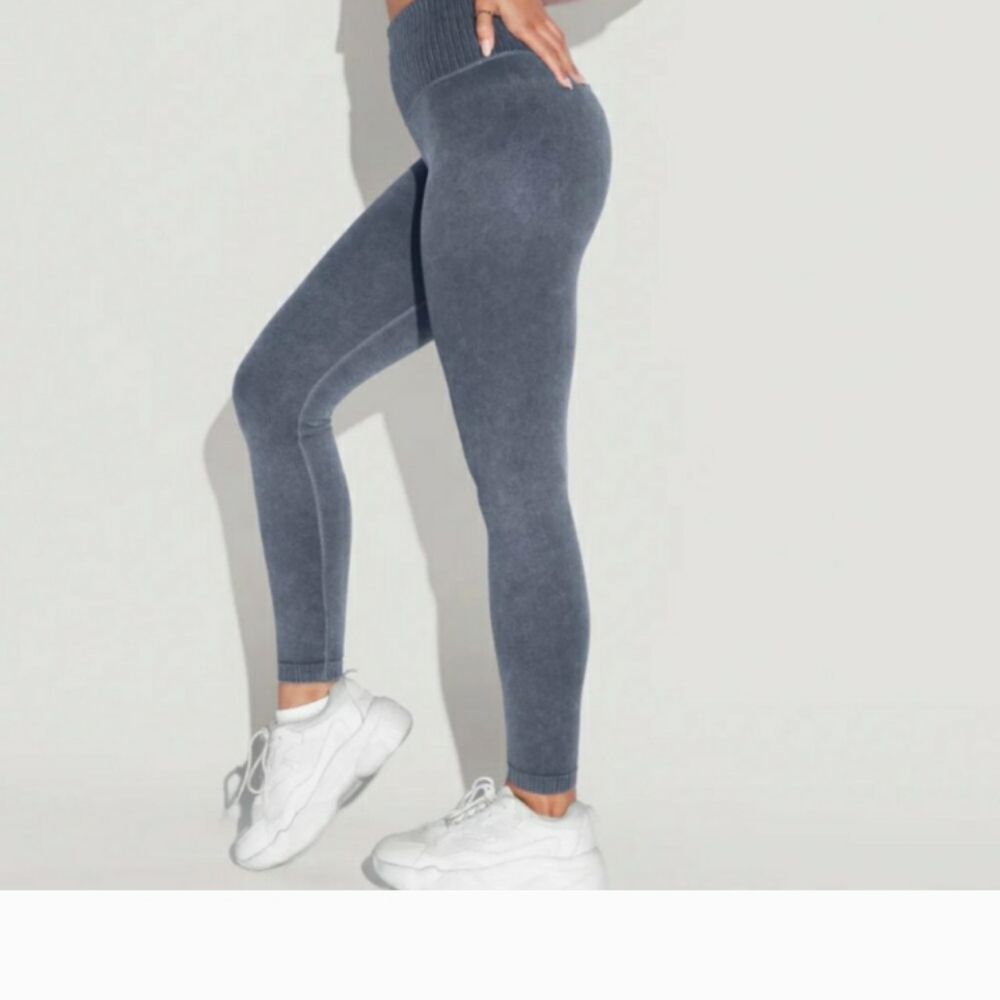 POPFLEX Supersculpt Seamless Leggings - Vintage Indigo Extra Curve Flex (1x-3x)
